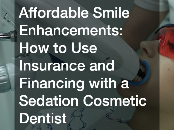 a woman undergoing a cosmetic dental treatment